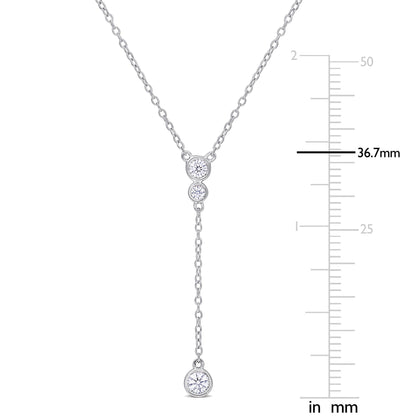 Moissanite Drop Necklace