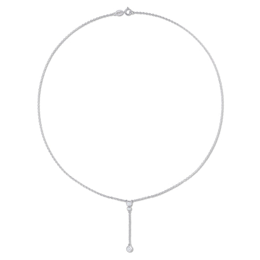 Moissanite Drop Necklace