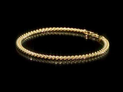 Men's 4.4MM Curb link bracelet
