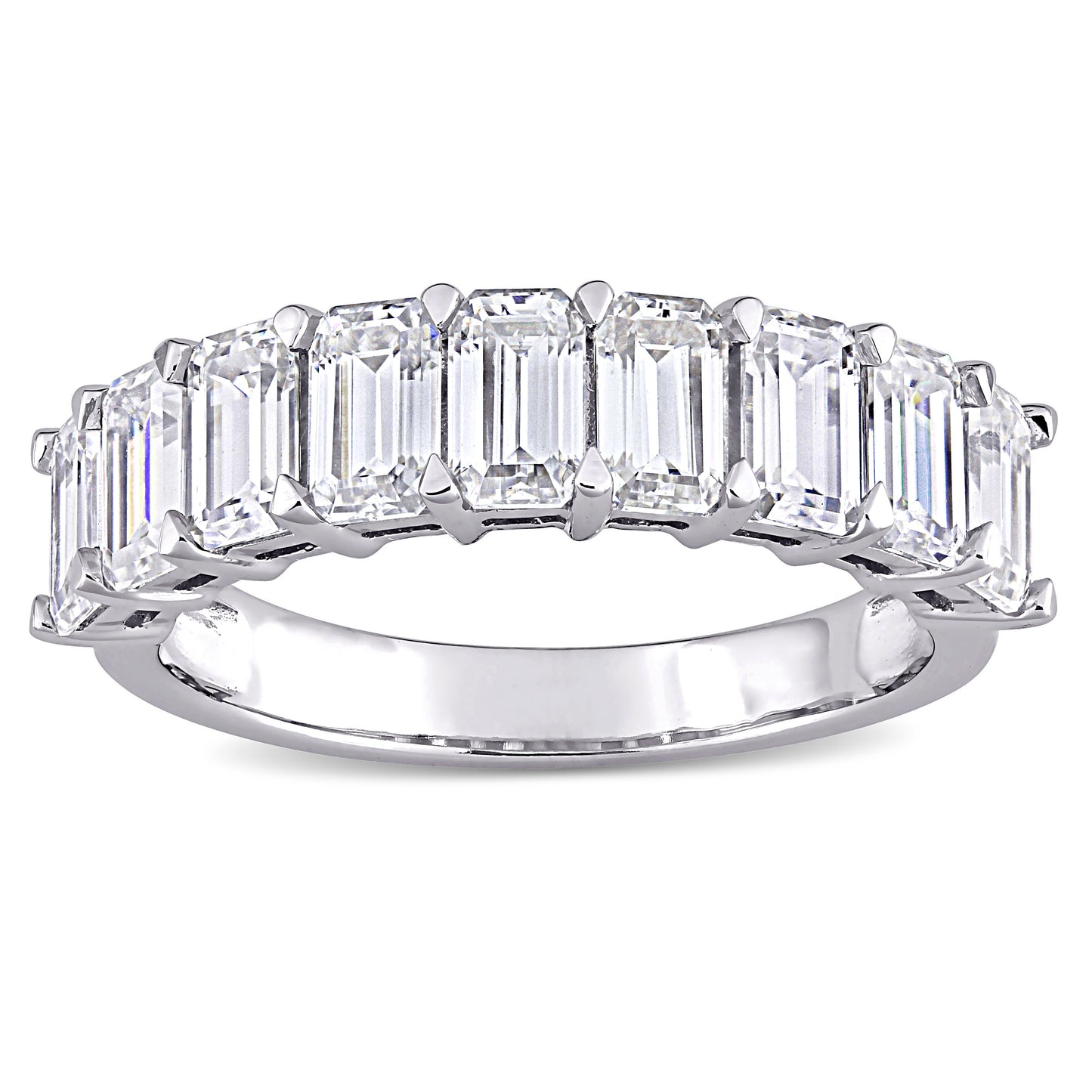 2 3/4 CT DEW Created Moissanite-White Fashion Ring 10k White Gold