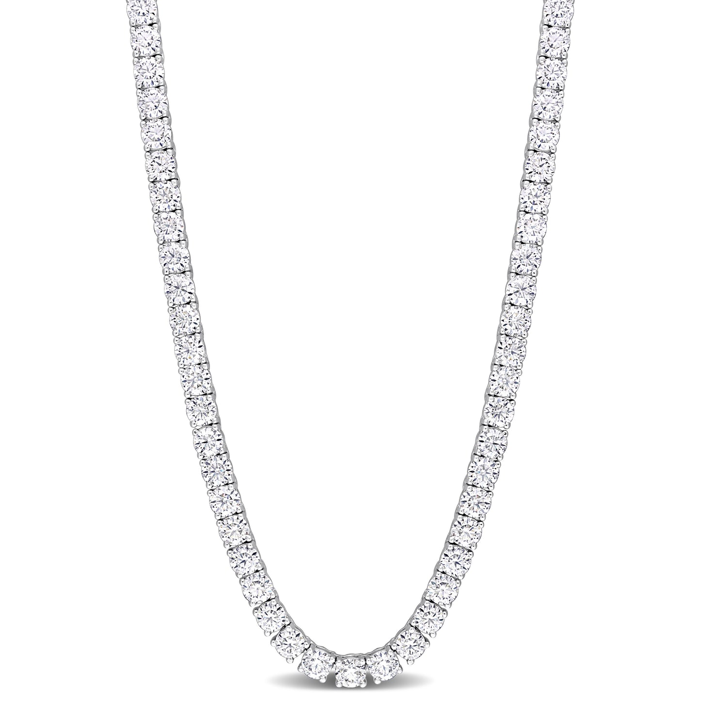 Moissanite Tennis Necklace