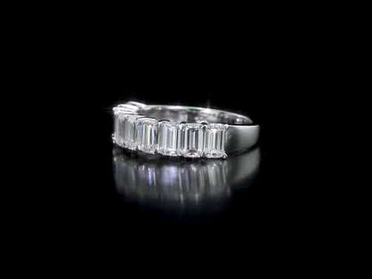 2 3/4 CT DEW Created Moissanite-White Fashion Ring 10k White Gold