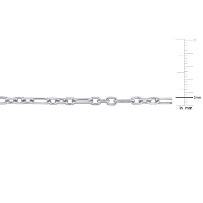 3MM Figaro Bracelet