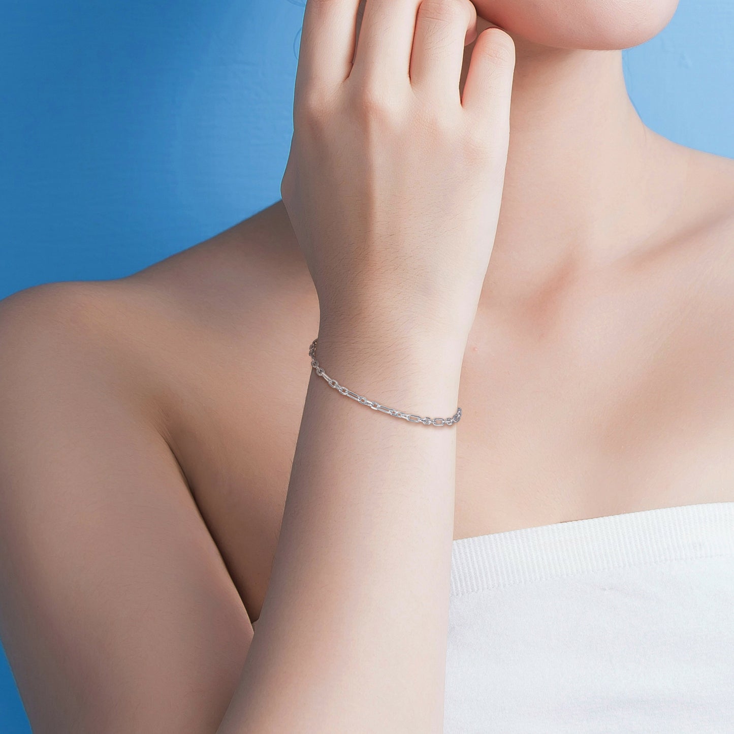 3MM Figaro Bracelet