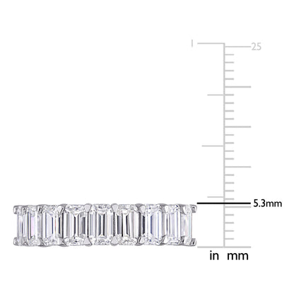 2 3/4 CT DEW Created Moissanite-White Fashion Ring 10k White Gold