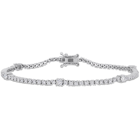 Moissanite Tennis Bracelet